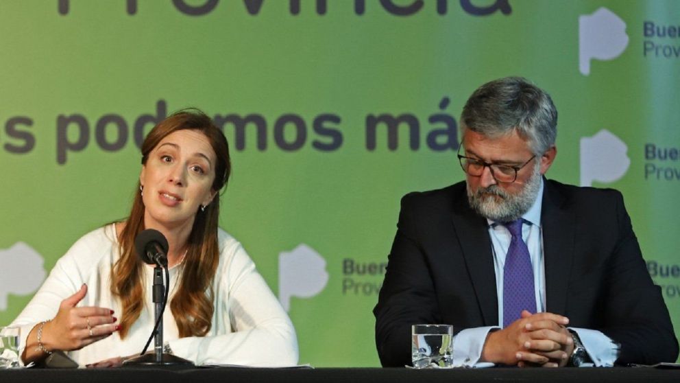 El ex ministro de Trabajo de la Provincia junto a María Eugenia Vidal