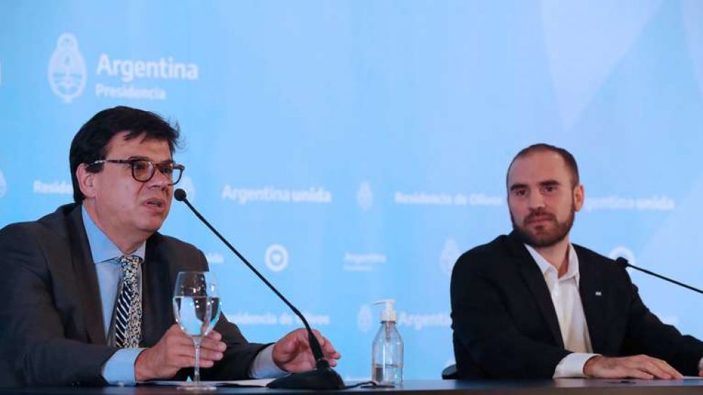 Los ministros de Trabajo, Claudio Moroni, y de Economía, Martín Guzmán, decisivos en el nuevo esquema