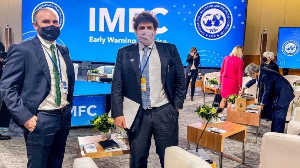 Guzmán y Chodos, los negociadores argentinos