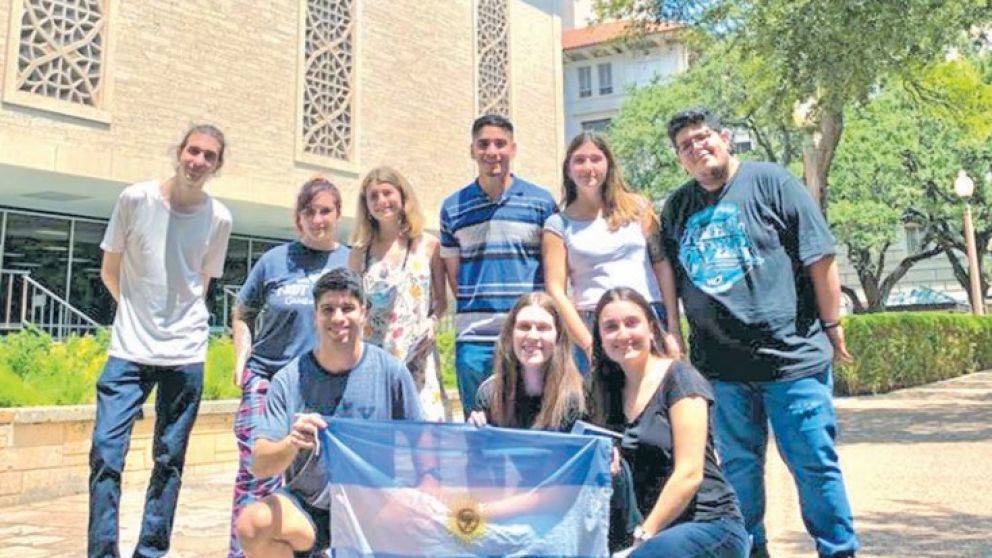 Los estudiantes argentinos asisten a universidades de EE.UU.