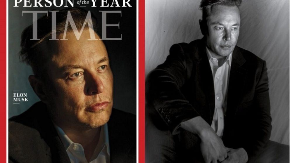 Elon Musk fue el elegido del año por la revista Time