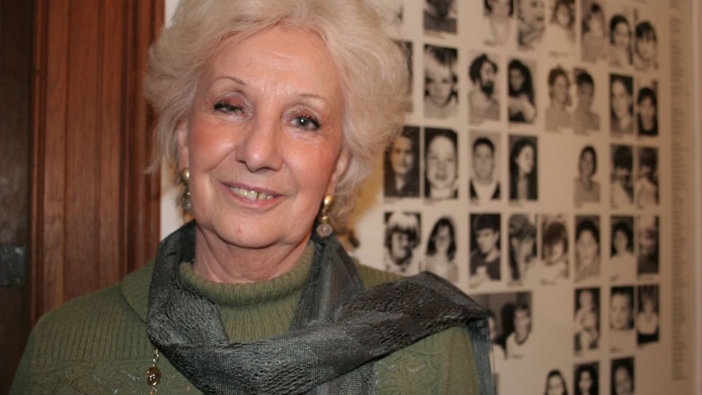 Estela de Carlotto celebró un año más de democracia en el país