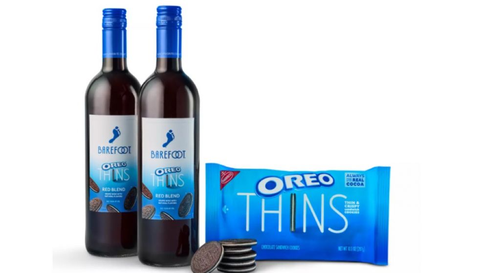 Oreo se unión con Barefoot Wine para crear un vino de edición limitada