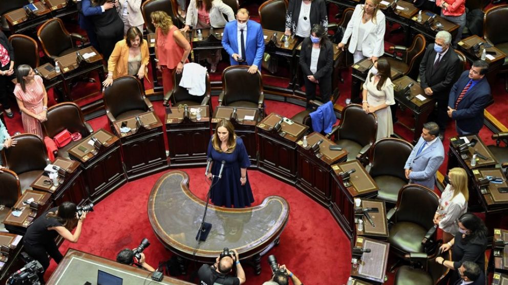 Vidal juró este mediodía tras encabezar la lista de diputados de JxC por la Ciudad de Buenos Aires