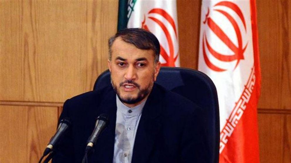 El canciller de Irán, Hossein Amir-Abdollahian