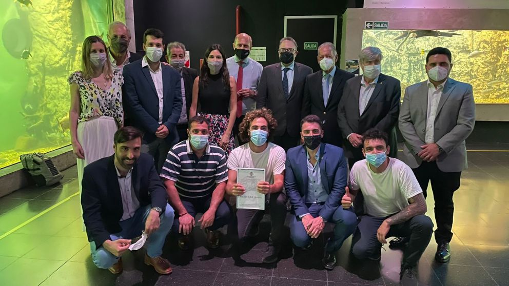 María Furtado, junto a la UIA Joven, se reunieron con el gobernador Omar Perotti, el ministro Matías Kulfas, el presidente de la UIA, Daniel Funes de Rioja, el vicepresidente Guillermo Moretti y el secretario, Miguel Rodríguez