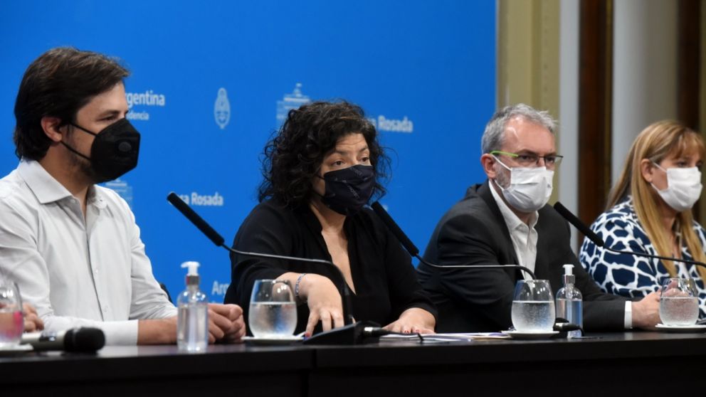 Vizzotti habló en conferencia de prensa junto a los ministros de Salud de Buenos Aires, Catamarca, San Juan y Chubut