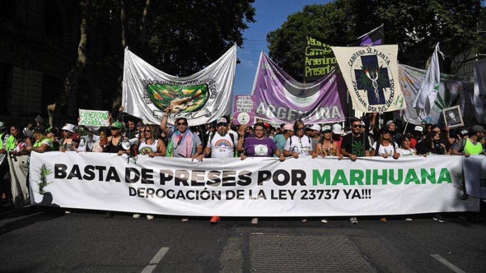 La Marcha de la Marihuana puso el foco en las personas detenidas por cultivar