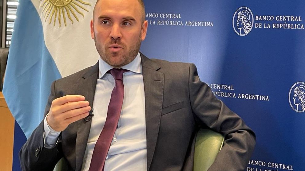 El ministro de Economía, Martín Guzmán, durante las Jornadas Monetarias del Banco Central