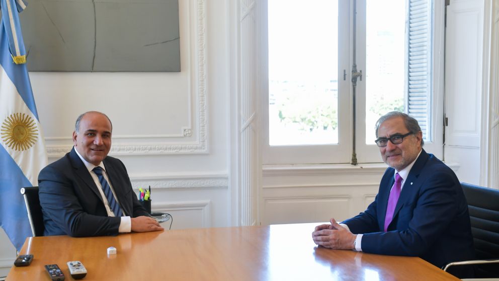 Manzur repasó con Argüello la agenda con EE.UU. y la negociación con el FMI