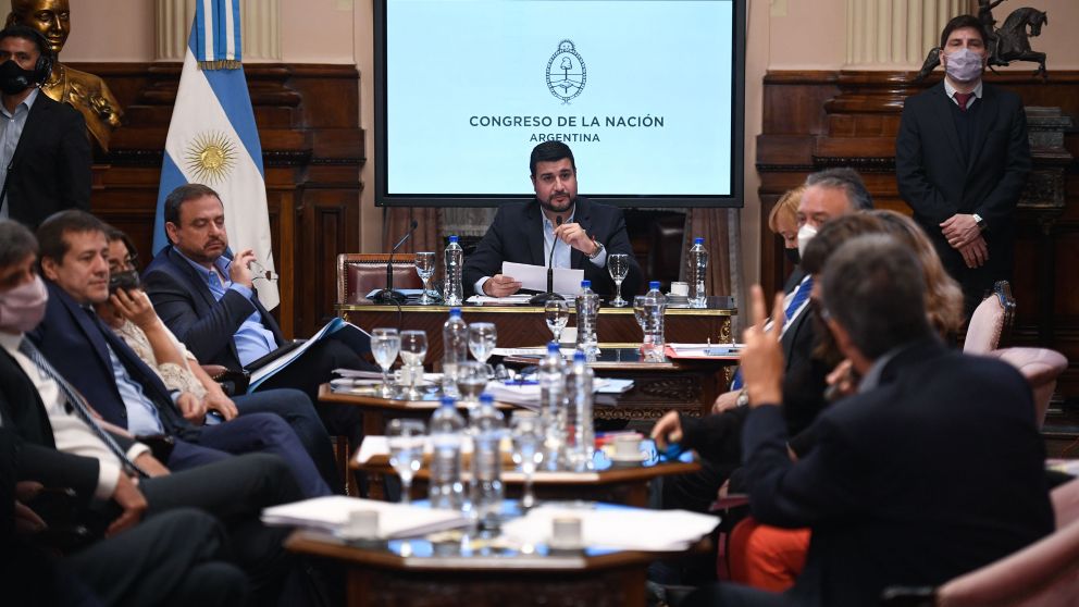 El diputado del Frente de Todos Marcos Cleri presidió la reunión de la comisión