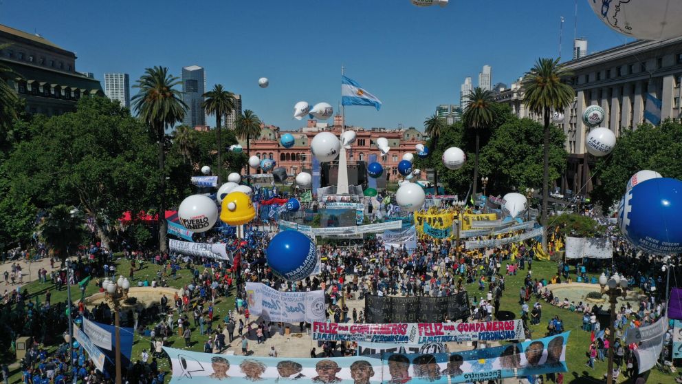 D�a de la militancia: el PJ prometi� "avanzar con toda la fuerza de la unidad" 