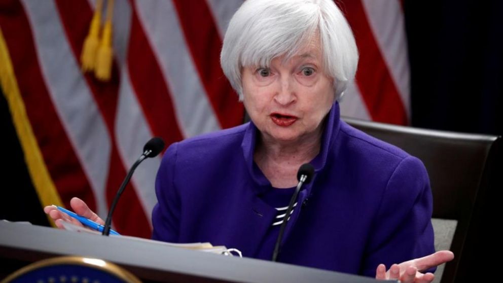 Yellen saludó una vez más el acuerdo "histórico" alcanzado entre 136 países