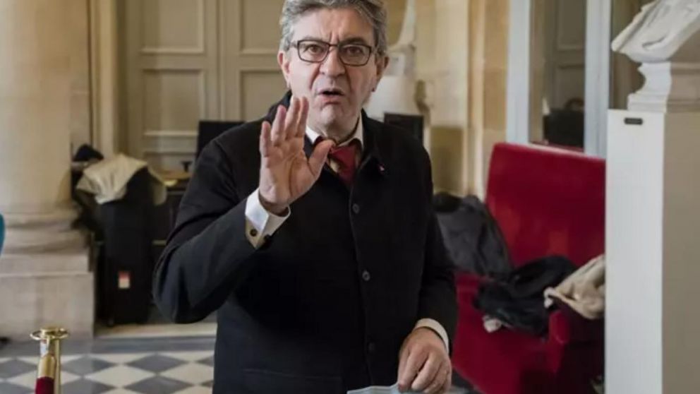 El líder de Francia Insumisa, Jean-Luc Mélenchon, uno de los firmantes de la iniciativa