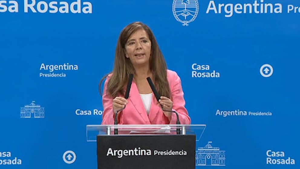La portavoz oficial Gabriela Cerruti dijo que gane, empate o pierda, el Gobierno convocará a un gran acuerdo