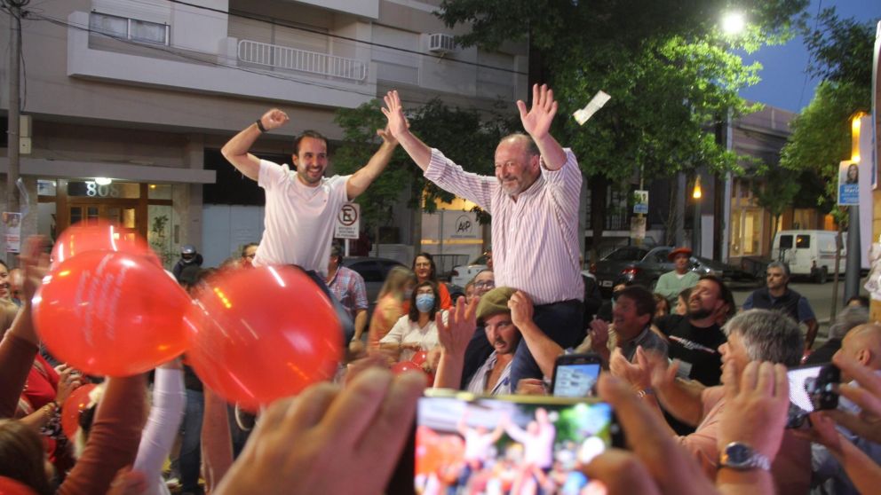 El primer candidato a senador por Juntos por el Cambio en La Pampa, Daniel Kroneberger, festejó el histórico resultado