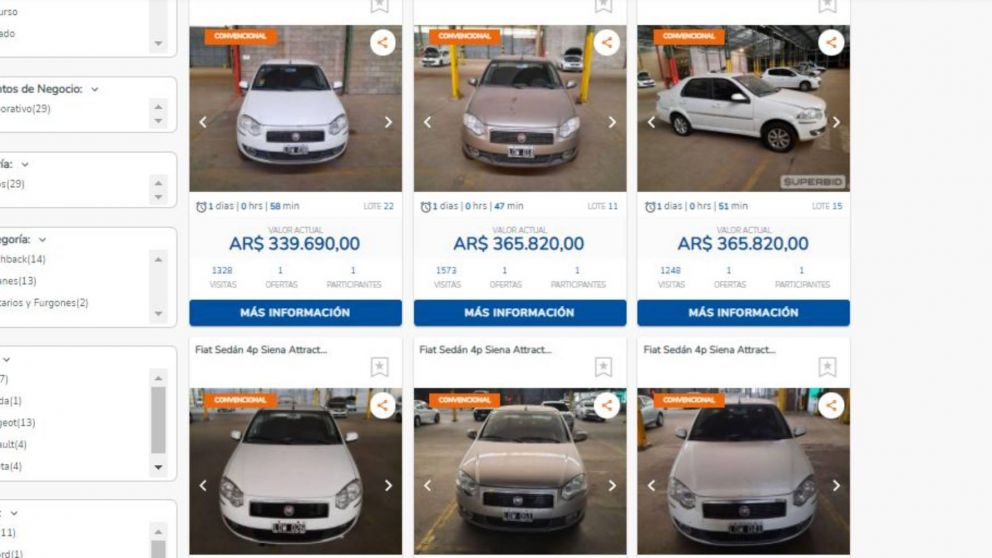 Los remates de Arcor finalizarán este viernes cerca de las 14:00