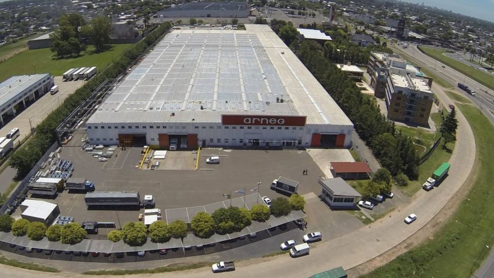 Arneg está construyendo en Buenos Aires su nueva planta destinada a la fabricación de paneles aislantes