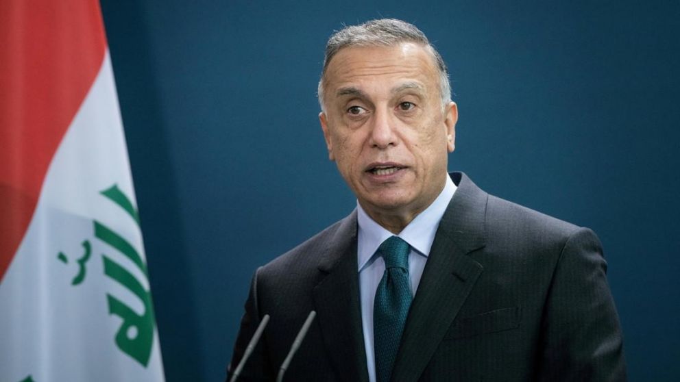 Mustafá al-Khadimi, primer ministro de Irak cuya residencia fue atacada por aviones no tripulados