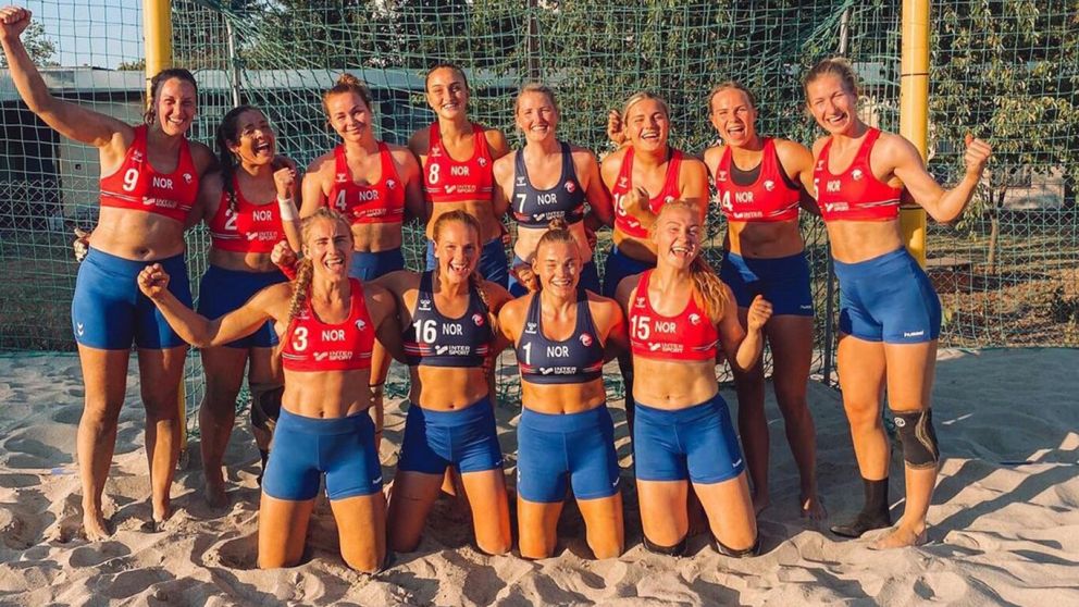 La selección noruega había sido multada por usar pantalones similares a los que usaban los hombres