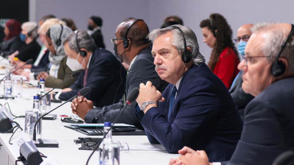 Ante la COP26, el Presidente detalló las políticas que impulsó el país para favorecer el desarrollo sostenible
