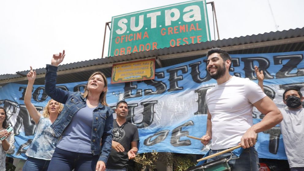 Cañabate junto a Facundo Moyano, el ex diputado del oficialismo es el nuevo adjunto del Sutpa