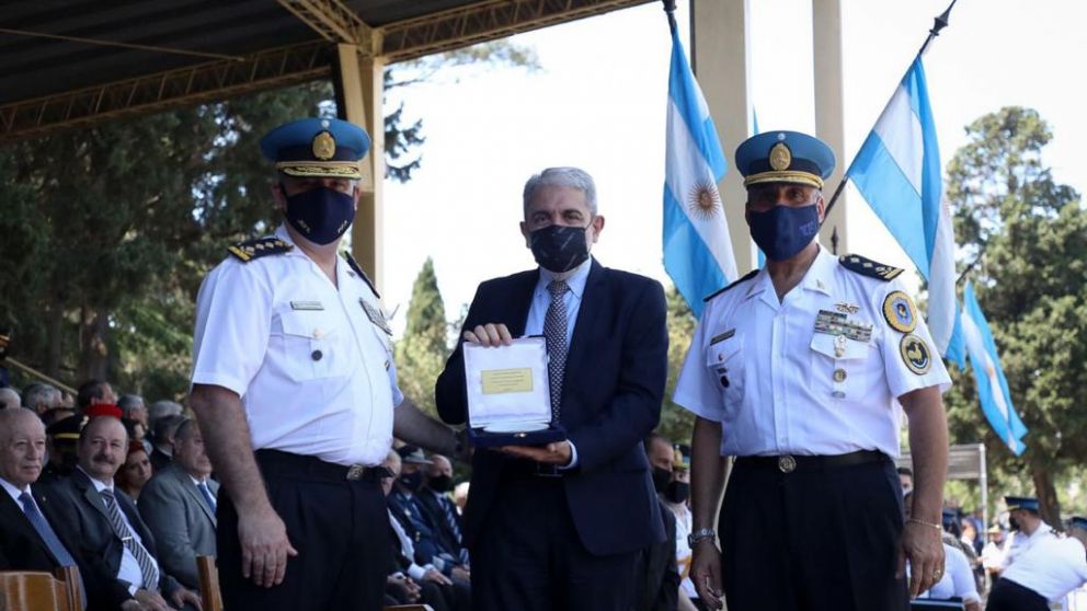El ministro de Seguridad, Aníbal Fernández, presidió la celebración