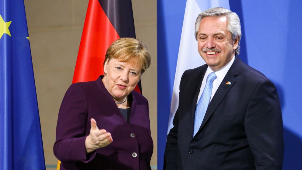 Merkel y Fernández