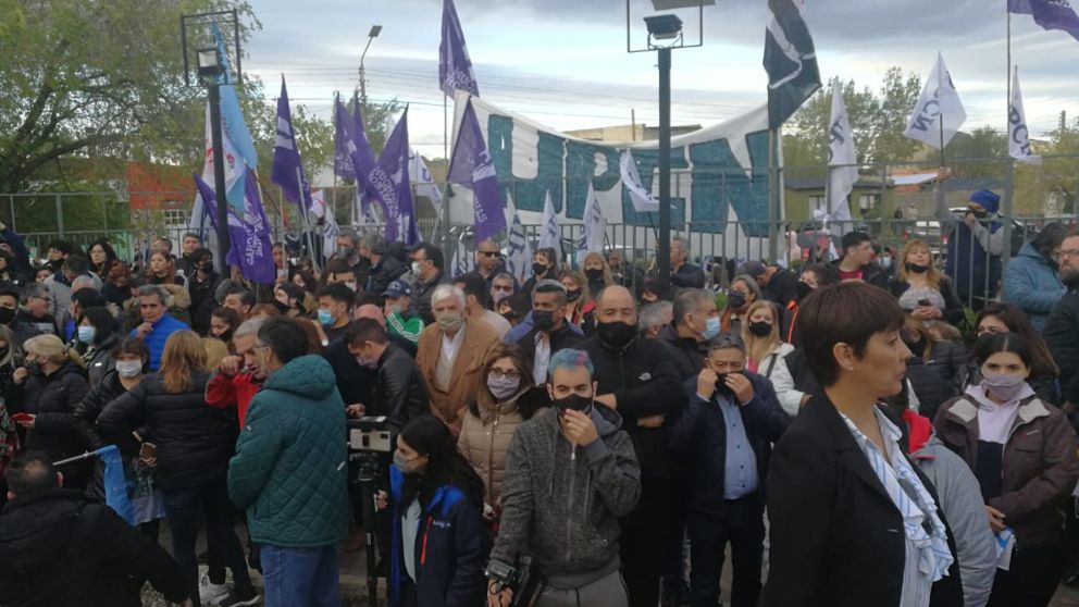 Acto de "Los Muchachos Peronistas", el homenaje a N�stor de Rudy Ulloa  