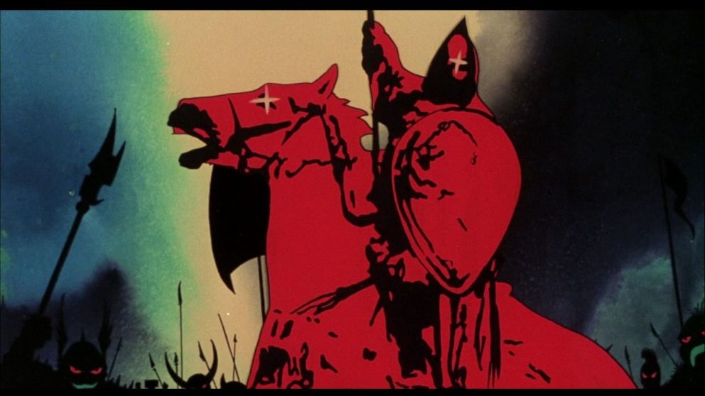 Hechiceros de la guerra, animación de calidad para adultos