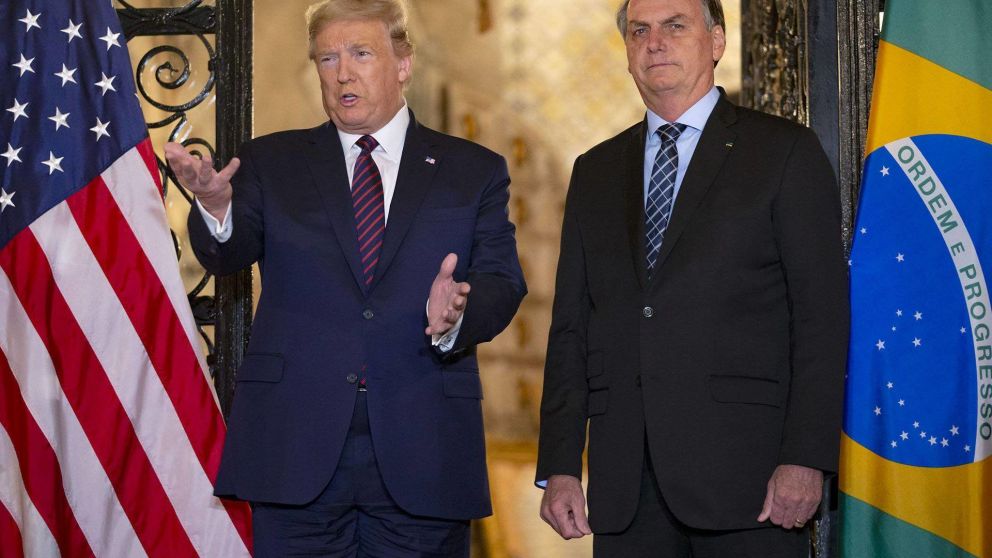 Trump respaldó a Bolsonaro, acusado de delitos contra la humanidad por el Senado