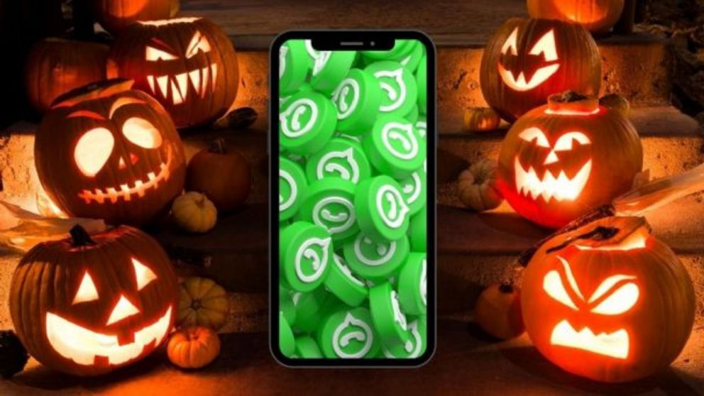 WhatsApp habilita paquetes de Halloween
