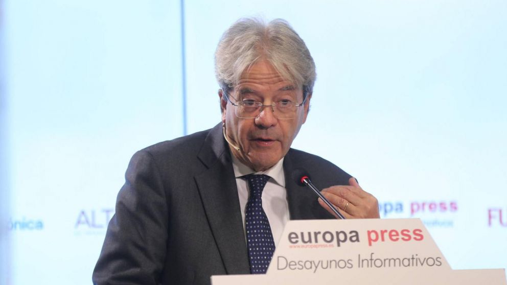 Comisario Europeo de Economía, Paolo Gentiloni