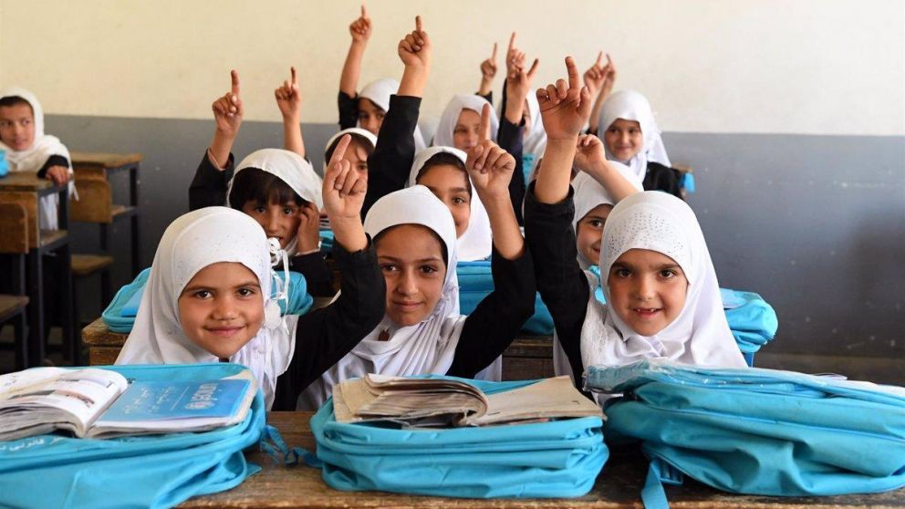 Los talibanes anunciaron el pasado 18 de septiembre la reapertura de los colegios para los niños en todos los niveles, pero para las niñas se limitó a la educación primaria,