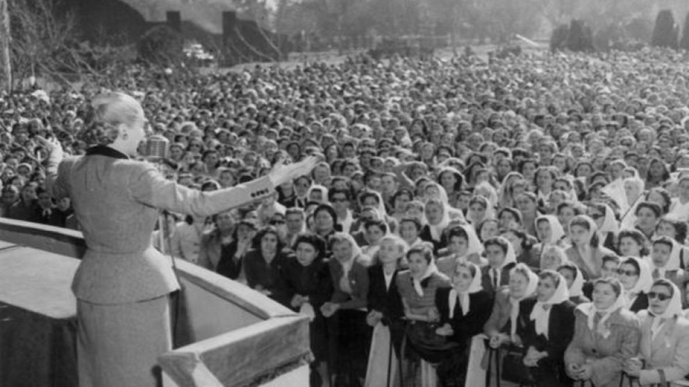 "La lucha de Eva Perón se vuelven en una responsabilidad y legado de militancia"