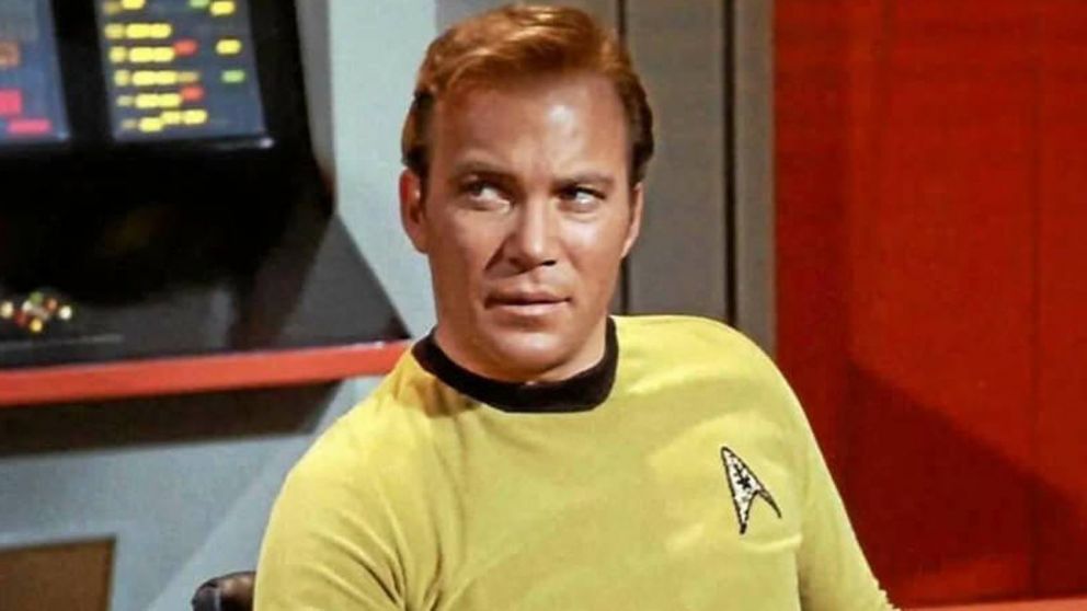 William Shatner interpretaba al Capit�n Kirk en Star Trec 