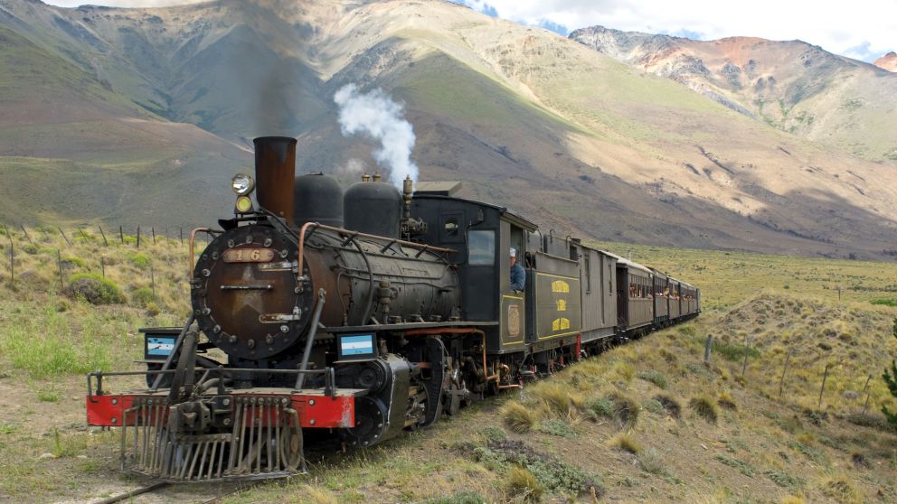 La Trochita, uno de los puntos del curso