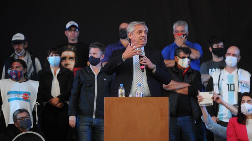 Alberto aseguró que "hoy empieza el tiempo" en el que la Argentina va a "recuperar la producción y el empleo"