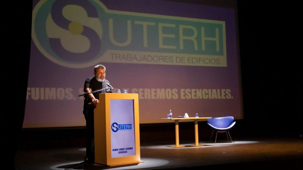 Homenaje del Suterh a los fallecidos por Covid