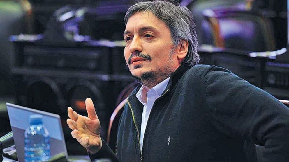 Máximo Kirchner habló de la ley de etiquetado y apuntó a Juntos por el Cambio