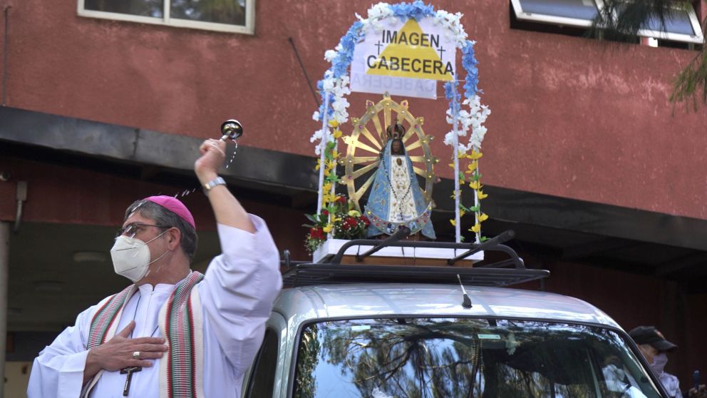 Peregrinación de Lujan 2021: la imagen fue bendecida por el papa Francisco en 2013