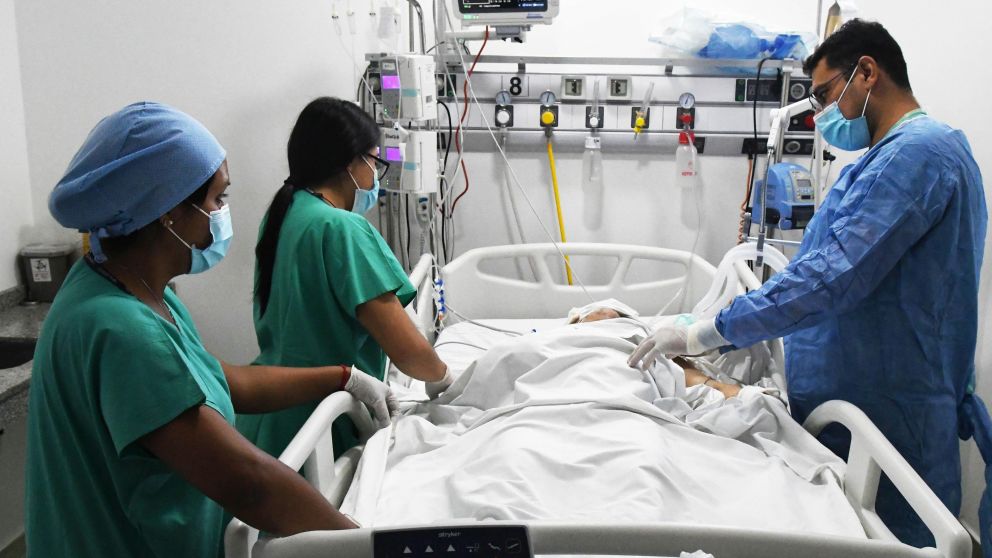 Hospitales bonaerenses, cada vez con menos pacientes de Covid