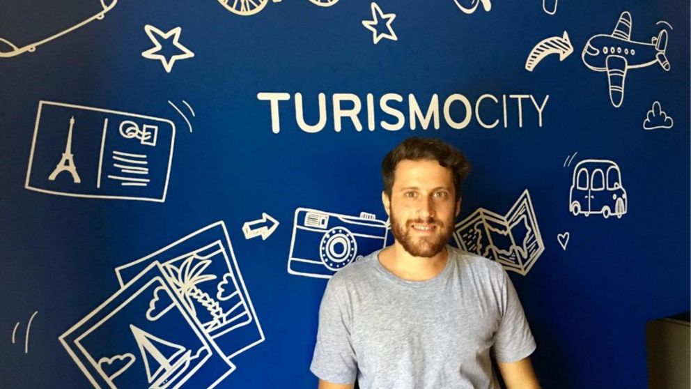 Juli�n Gurfinkiel, co fundador de Turismocity, la empresa que seduce a los CEOs