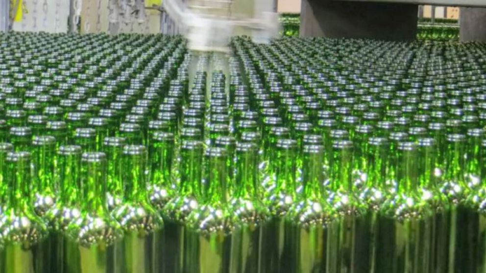 Grave faltante de envases de vidrio