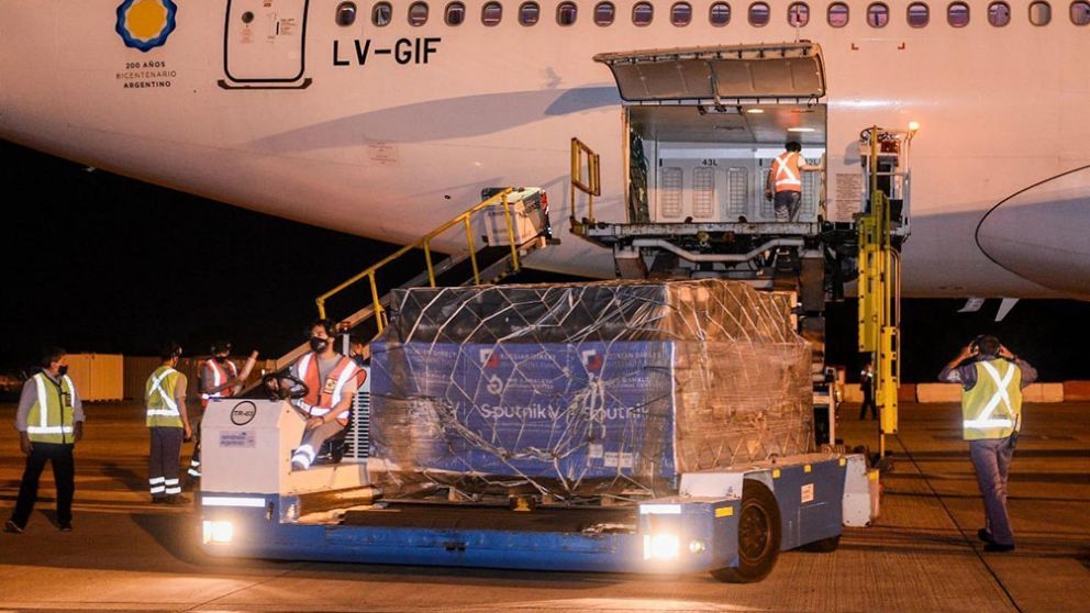 Argentina recibirá esta semana 1,6 millones de vacunas del componente 2 de la Sputnik V