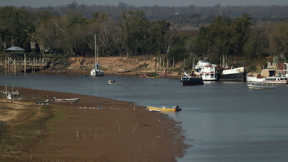 Bajante del río Paraná