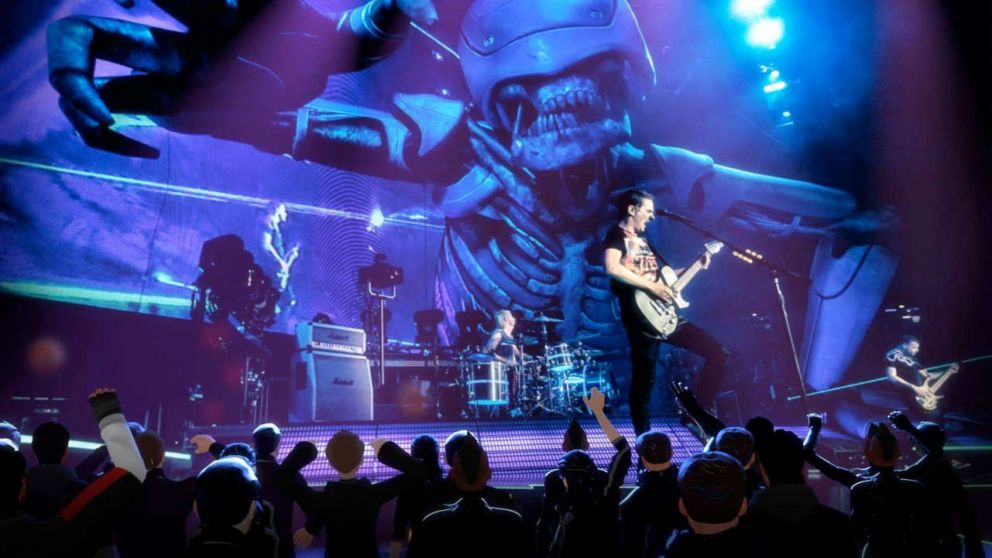 Muse en su concierto para VR