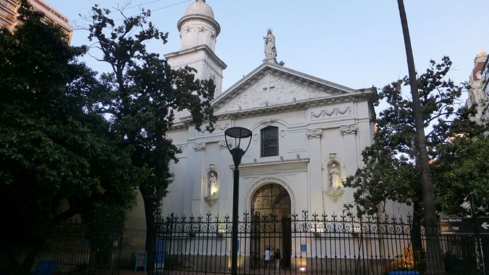 La iglesia de Santa Catalina, que data de 1745