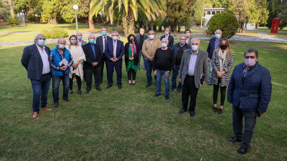 La central de Azopardo había solicitado el encuentro con el Presidente