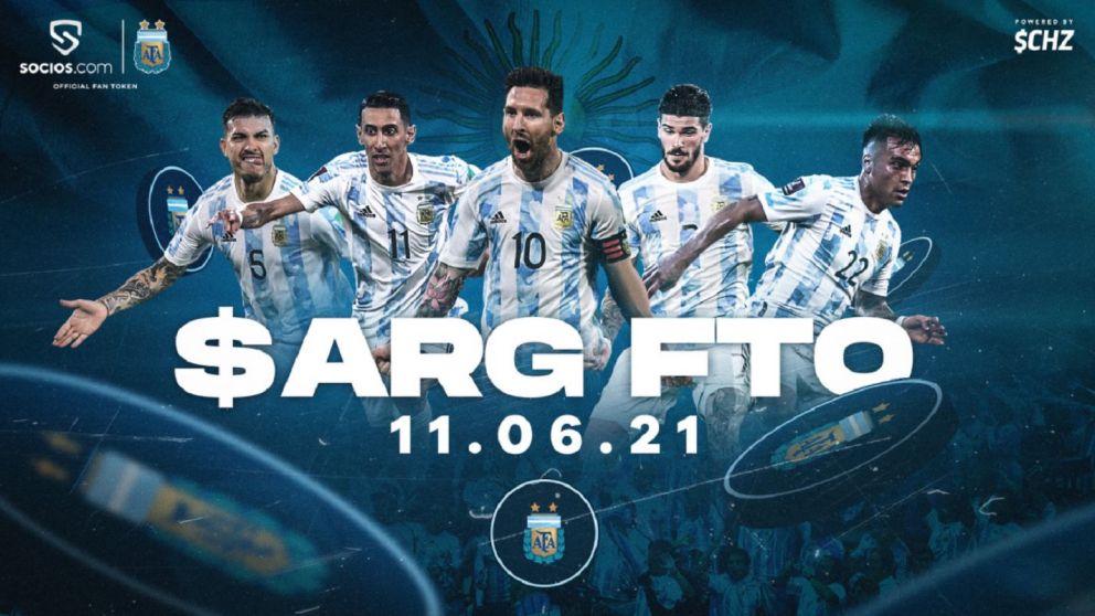 Argentina - Bolivia: la criptomoneda de la Selección está en su valor más bajo